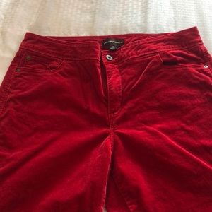 Hot red pants